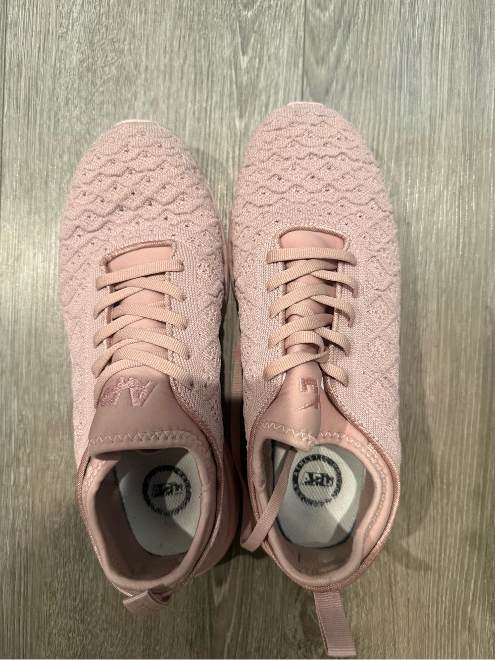 APL Women's Knit Lace-Up Sneakers - Pink